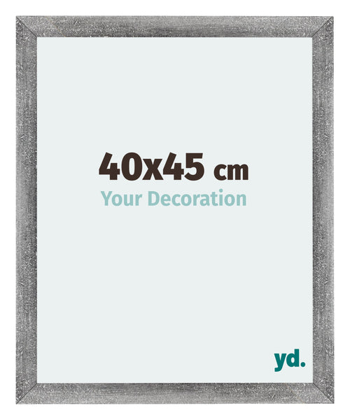 Mura MDF Fotokader 40x45cm Grijs Geveegd Voorzijde Maat | Yourdecoration.be