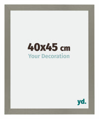 Mura MDF Fotokader 40x45cm Grijs Voorzijde Maat | Yourdecoration.be