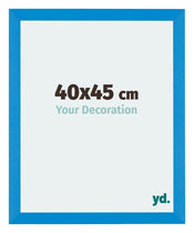 Mura MDF Fotokader 40x45cm Helder Blauw Voorzijde Maat | Yourdecoration.be