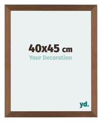 Mura MDF Fotokader 40x45cm Koper Decor Voorzijde Maat | Yourdecoration.be