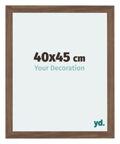 Mura MDF Fotokader 40x45cm Walnoot Donker Voorzijde Maat | Yourdecoration.be