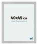 Mura MDF Fotokader 40x45cm Zilver Mat Voorzijde Maat | Yourdecoration.be