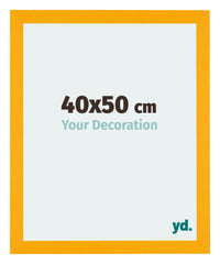 Mura MDF Fotokader 40x50cm Geel Voorzijde Maat | Yourdecoration.be