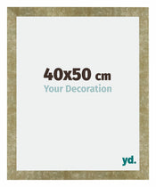 Mura MDF Fotokader 40x50cm Goud Antiek Voorzijde Maat | Yourdecoration.be