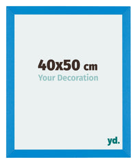 Mura MDF Fotokader 40x50cm Helder Blauw Voorzijde Maat | Yourdecoration.be