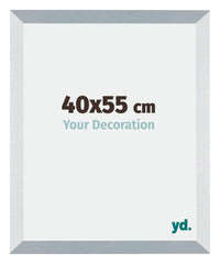 Mura MDF Fotokader 40x55cm Aluminium Geborsteld Voorzijde Maat | Yourdecoration.be