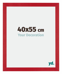 Mura MDF Fotokader 40x55cm Rood Voorzijde Maat | Yourdecoration.be