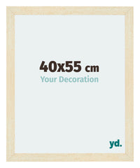 Mura MDF Fotokader 40x55cm Zand Geveegd Voorzijde Maat | Yourdecoration.be