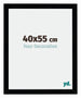 Mura MDF Fotokader 40x55cm Zwart Hoogglans Voorzijde Maat | Yourdecoration.be