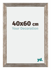 Mura MDF Fotokader 40x60cm Metaal Vintage Voorzijde Maat | Yourdecoration.be