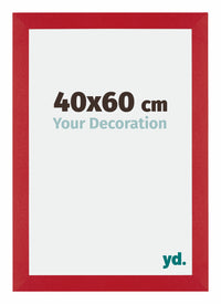 Mura MDF Fotokader 40x60cm Rood Voorzijde Maat | Yourdecoration.be