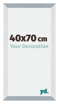 Mura MDF Fotokader 40x70cm Aluminium Geborsteld Voorzijde Maat | Yourdecoration.be