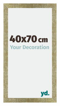 Mura MDF Fotokader 40x70cm Goud Antiek Voorzijde Maat | Yourdecoration.be