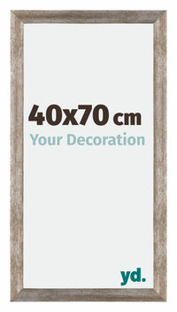 Mura MDF Fotokader 40x70cm Metaal Vintage Voorzijde Maat | Yourdecoration.be
