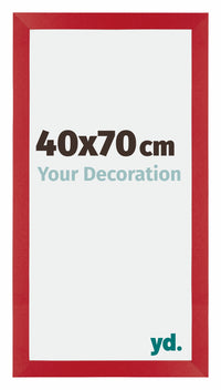 Mura MDF Fotokader 40x70cm Rood Voorzijde Maat | Yourdecoration.be