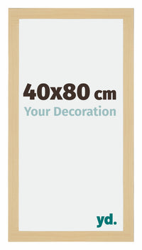Mura MDF Fotokader 40x80cm Ahorn Decor Voorzijde Maat | Yourdecoration.be