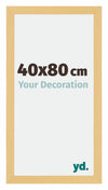 Mura MDF Fotokader 40x80cm Beuken Decor Voorzijde Maat | Yourdecoration.be