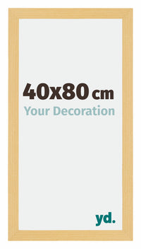 Mura MDF Fotokader 40x80cm Beuken Decor Voorzijde Maat | Yourdecoration.be