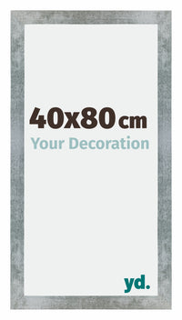 Mura MDF Fotokader 40x80cm IJzer Geveegd Voorzijde Maat | Yourdecoration.be