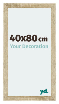 Mura MDF Fotokader 40x80cm Sonoma Eiken Voorzijde Maat | Yourdecoration.be