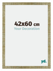 Mura MDF Fotokader 42x60cm Goud Antiek Voorzijde Maat | Yourdecoration.be