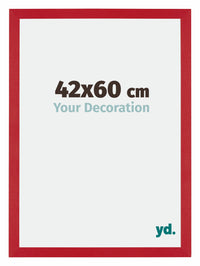 Mura MDF Fotokader 42x60cm Rood Voorzijde Maat | Yourdecoration.be