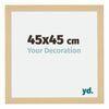Mura MDF Fotokader 45x45cm Ahorn Decor Voorzijde Maat | Yourdecoration.be