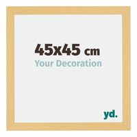 Mura MDF Fotokader 45x45cm Beuken Decor Voorzijde Maat | Yourdecoration.be