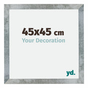 Mura MDF Fotokader 45x45cm IJzer Geveegd Voorzijde Maat | Yourdecoration.be