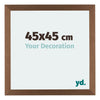 Mura MDF Fotokader 45x45cm Koper Decor Voorzijde Maat | Yourdecoration.be