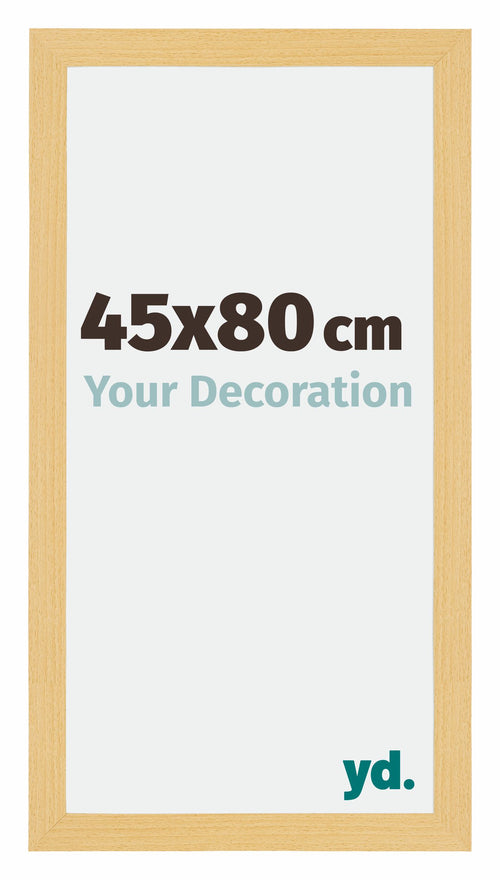 Mura MDF Fotokader 45x80cm Beuken Decor Voorzijde Maat | Yourdecoration.be