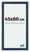 Mura MDF Fotokader 45x80cm Donkerblauw Geveegd Voorzijde Maat | Yourdecoration.be