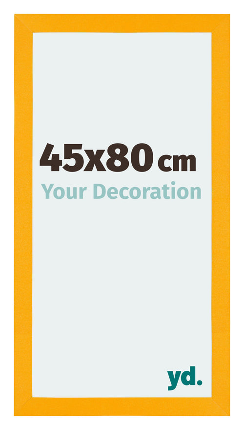 Mura MDF Fotokader 45x80cm Geel Voorzijde Maat | Yourdecoration.be