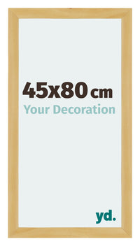 Mura MDF Fotokader 45x80cm Grenen Decor Voorzijde Maat | Yourdecoration.be
