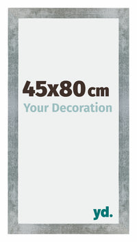 Mura MDF Fotokader 45x80cm IJzer Geveegd Voorzijde Maat | Yourdecoration.be