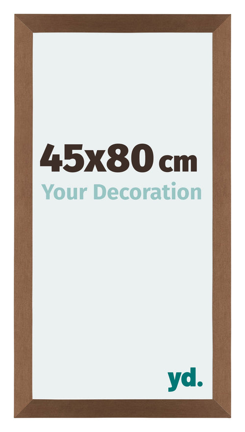 Mura MDF Fotokader 45x80cm Koper Decor Voorzijde Maat | Yourdecoration.be