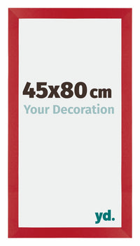 Mura MDF Fotokader 45x80cm Rood Voorzijde Maat | Yourdecoration.be