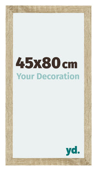 Mura MDF Fotokader 45x80cm Sonoma Eiken Voorzijde Maat | Yourdecoration.be