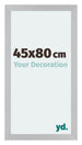 Mura MDF Fotokader 45x80cm Zilver Mat Voorzijde Maat | Yourdecoration.be
