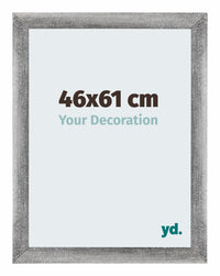Mura MDF Fotokader 46x61cm Grijs Geveegd Voorzijde Maat | Yourdecoration.be