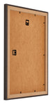 Mura MDF Fotokader 48x64cm Eiken Donker Achterzijde Schuin | Yourdecoration.be