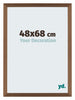Mura MDF Fotokader 48x68cm Koper Decor Voorzijde Maat | Yourdecoration.be