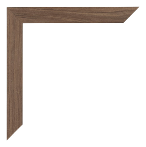 Mura MDF Fotokader 48x68cm Walnoot Donker Detail Hoek | Yourdecoration.be