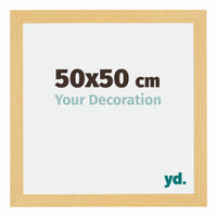 Mura MDF Fotokader 50x50cm Beuken Decor Voorzijde Maat | Yourdecoration.be