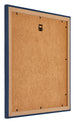 Mura MDF Fotokader 50x50cm Donkerblauw Geveegd Achterzijde Schuin | Yourdecoration.be