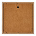 Mura MDF Fotokader 50x50cm Zilver Glanzend Vintage Achterzijde | Yourdecoration.be
