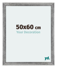 Mura MDF Fotokader 50x60cm Grijs Geveegd Voorzijde Maat | Yourdecoration.be