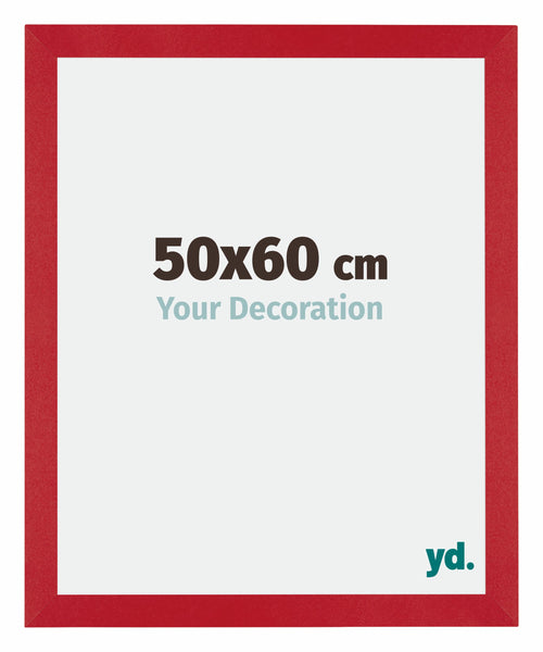 Mura MDF Fotokader 50x60cm Rood Voorzijde Maat | Yourdecoration.be