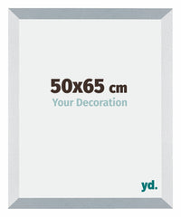 Mura MDF Fotokader 50x65cm Aluminium Geborsteld Voorzijde Maat | Yourdecoration.be