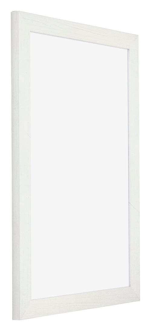 Mura MDF Fotokader 50x75cm Wit Geveegd Voorzijde Schuin | Yourdecoration.be